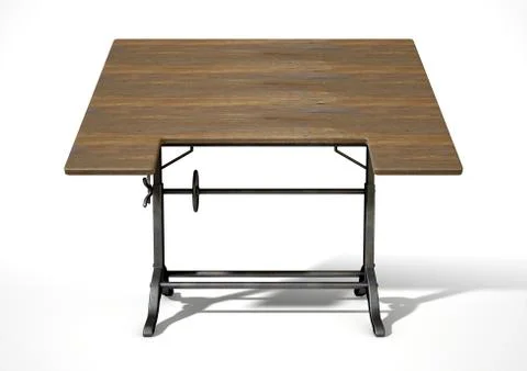 Drafting Table 库存插图