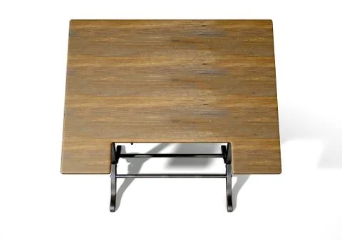Drafting Table Stock Illustration