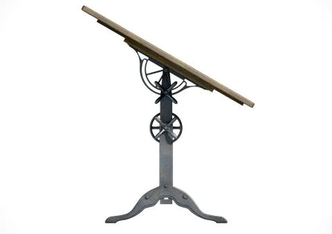 Drafting Table Stock Illustration
