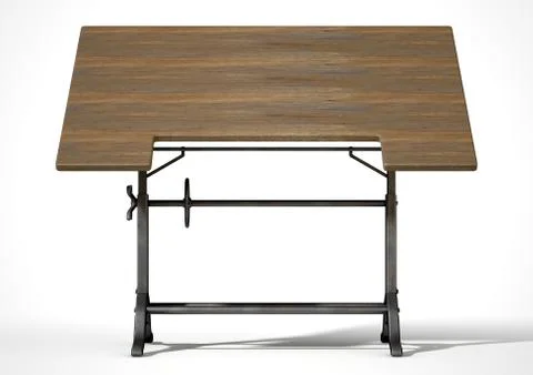 Drafting Table 库存插图