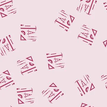 Drafting tools architectural drafter glyph seamless pattern Stock Illustration