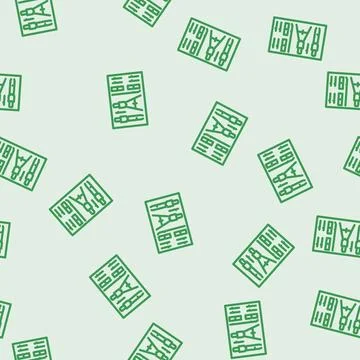 Drafting tools architectural drafter line vector seamless pattern Illustrazione stock