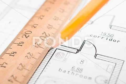 Drafting tools Stock Photos