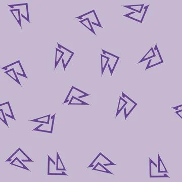 Drafting triangle architectural drafter glyph vector seamless pattern Stock Illustration