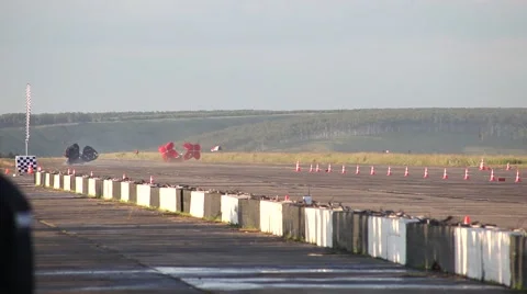 Drag chute Stock Footage 52456526