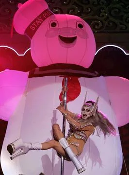 Drag Queen contest gala in Las Palmas, Las Palmas De Gran Canaria, Spain - 12 Fe Stock Photos