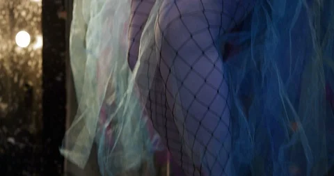 Drag queen performer on stage Stock Footage 129722181