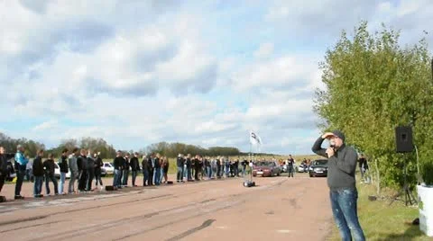 Drag Racing Stock Footage 17990557