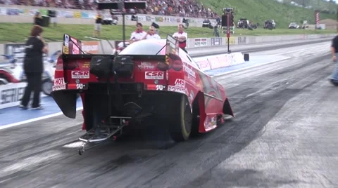Drag Racing at Strip Video stock 51020592