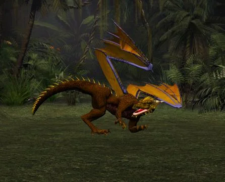 Dragon Beware Stock Illustration