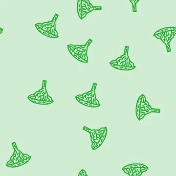 Dragon blood tree line vector seamless pattern Stock Illustration