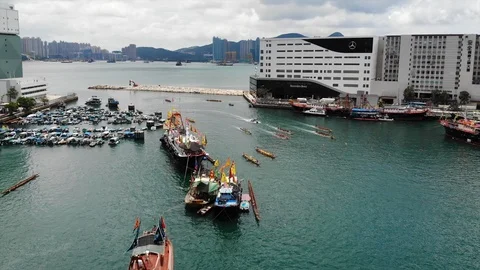 Dragon boat Stock Footage 109056292