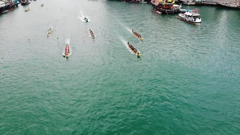 Dragon boat Stock Footage 109056510