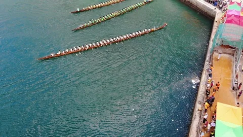Dragon boat Stock Footage 109056632