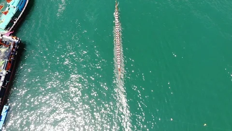 Dragon boat Video stock 109057171