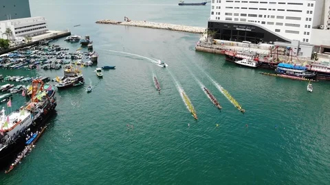 Dragon boat Video stock 109058776