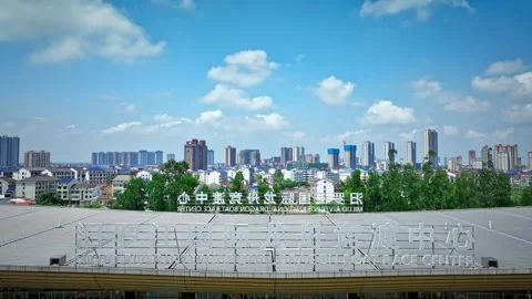 Dragon Boat team rowing to the pace of an onboard Drummer yueyang miluo Stock Footage 325175025