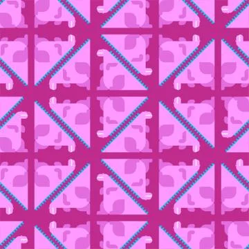 Dragon cartoon pattern seamless. Dinosaur background. Dino ornament. Vector   Illustrazione stock