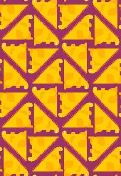 Dragon cartoon pattern seamless. Dinosaur background. Dino ornament. Vector   Stock Illustration