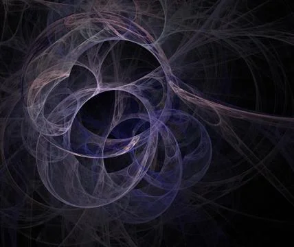 Dragon cave. Dark background with abstract glowing neon rays of light イラスト素材