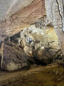 Dragon cave, Thakhek loop, Laos Stock Photos
