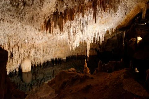 Dragon Caves in Palma de Malorca Stock Photos