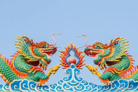 Dragon of chinese Stock Photos