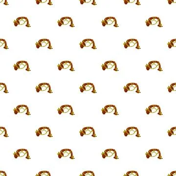Dragon claw with sharp thorns seamless pattern 스톡 일러스트