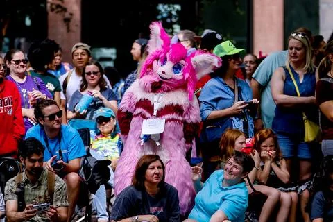Dragon Con Parade, sci-fi &amp; fantasy convention in Atlanta, USA - 02 Sep 2023 Stock-Fotos