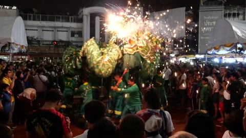 Dragon dance Stock-Footage 132339114