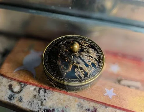 Dragon Decorative Box Stock Photos