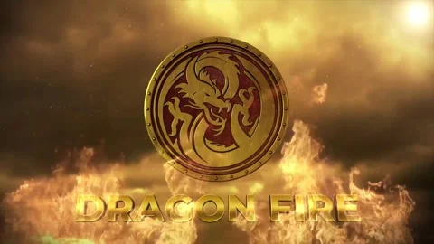 Dragon Fire Logo Stock After Effects