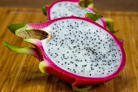Dragon fruit close-up Stock Photos