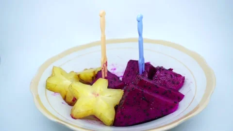Dragon fruit Stock Footage 219687076