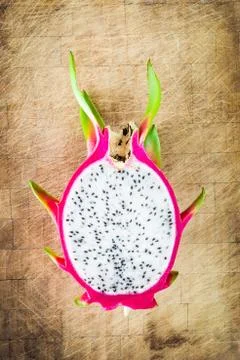 Dragon fruit fresh from the tree Foto stock