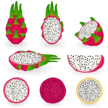 Dragon fruit Stock Illustration