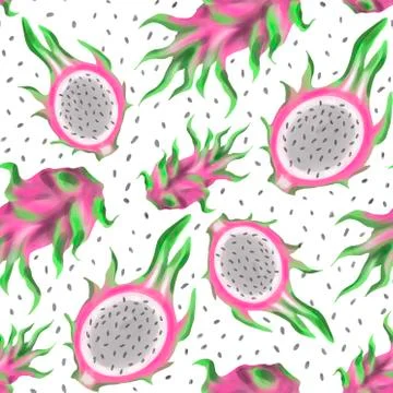 Dragon fruit Stock Illustration