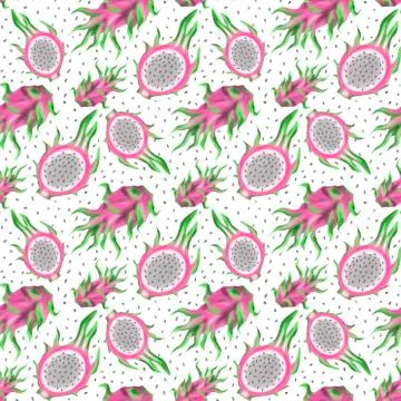 Dragon fruit Stock Illustration