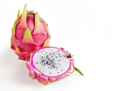 Dragon fruit isolated Stock Photos