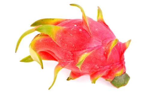 Dragon fruit in isolated on white background Stock Photos