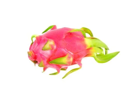 Dragon fruit isolated on white background Stock Photos