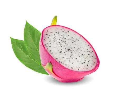 Dragon fruit isolated on white background Stock Photos