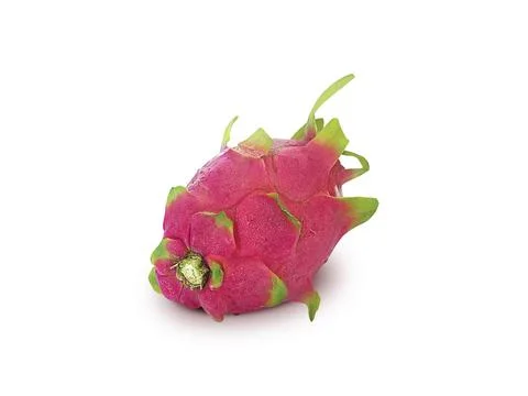 Dragon fruit isolated on white background Stock Photos