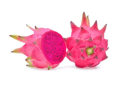 Dragon fruit isolated on white background Foto stock