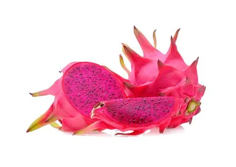 Dragon fruit isolated on white background Foto stock