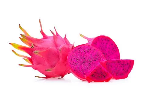 Dragon fruit isolated on white background Foto stock