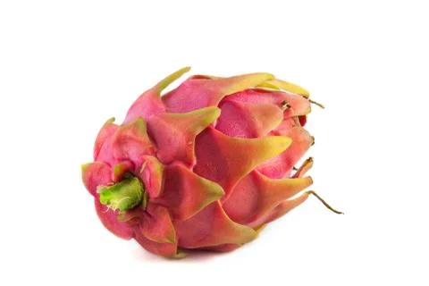 Dragon fruit isolated on white Stock Photos