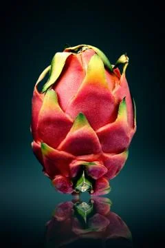 Dragon fruit or pitaya Stock Photos