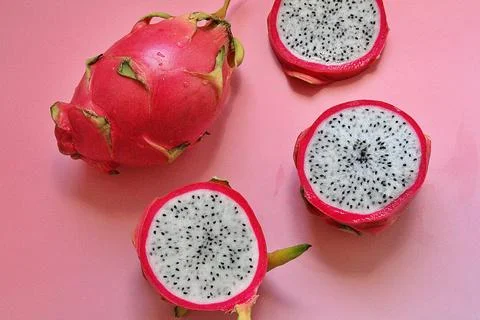 Dragon fruit, pitaya 写真素材