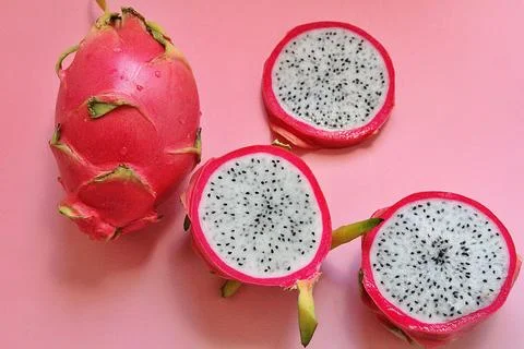 Dragon fruit, pitaya Stock Photos